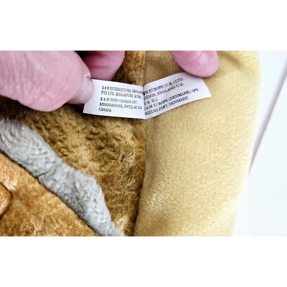 K&M 2003 Triceratops Hand PUPPET Realistic Head Plush Pretend Play Dinos… - Picture 6 of 8